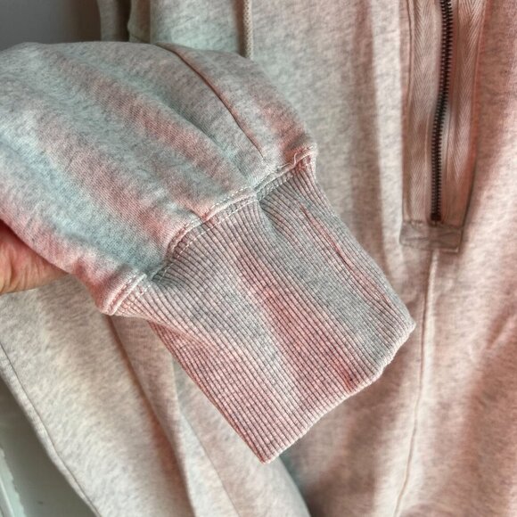 FP Movement X Hatch SMALL Maternity Warm Up Jumpsuit Heather Grey - Picture 7 of 14